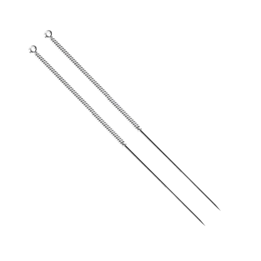 S3420 SilverStar 0.22 x 50mm (2.0") Acupuncture Needles (5 Needles/Tube, 500 PCS/Box) 华宝牌 (5针/管,500支)